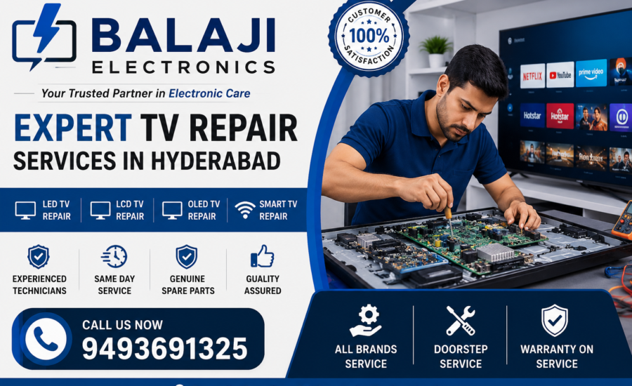 Expert TV Repair Service in Hyderabad - Balaji Electronics